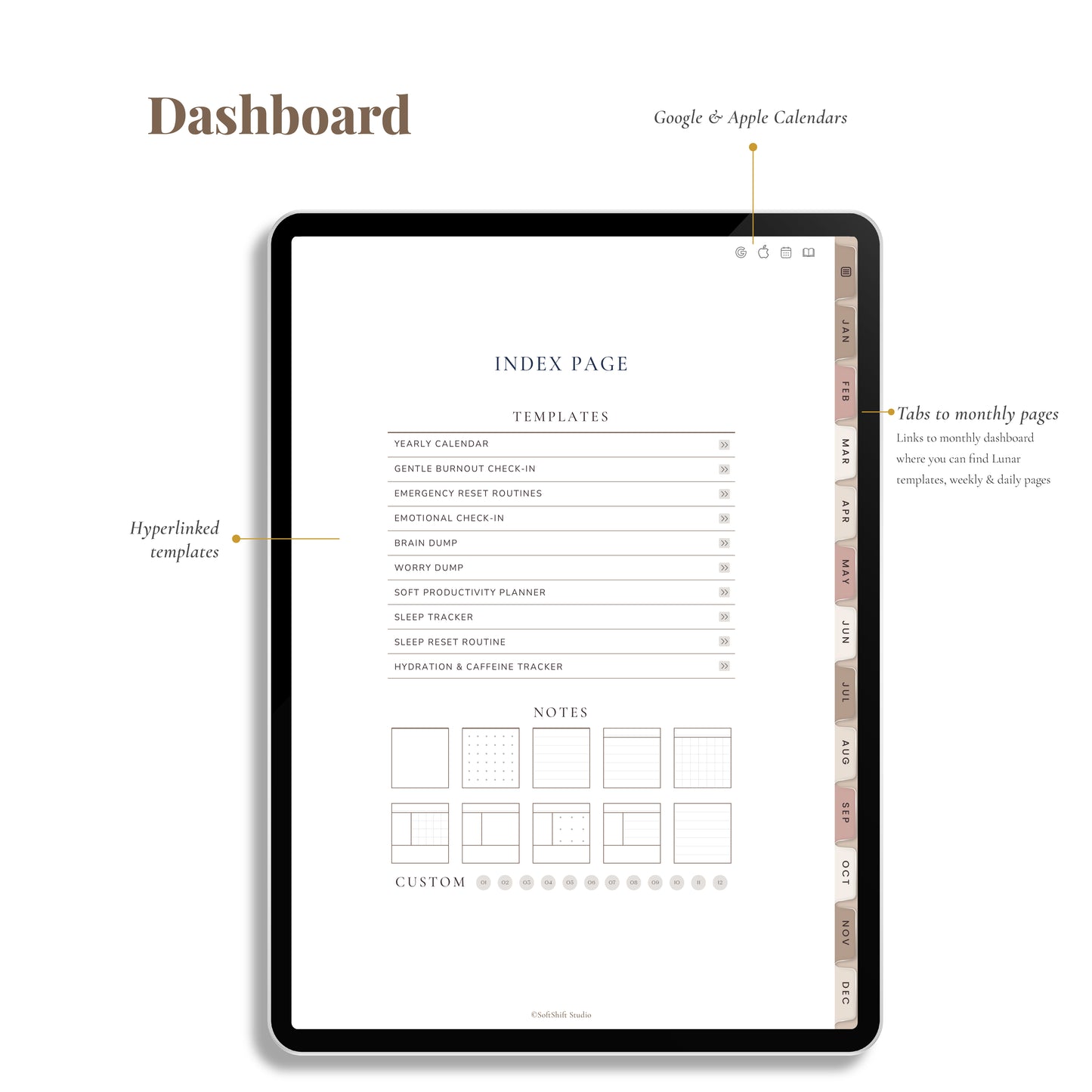 Soft Survival | Burnout Recovery Planner